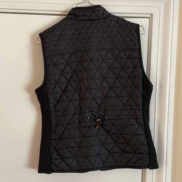 Jezeel Black Vest with gold zipper. Size Medium. Great condition - Picture 2 of 2